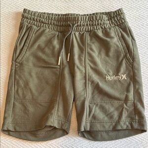 Hurley Men's Green Athletic Shorts Size Small